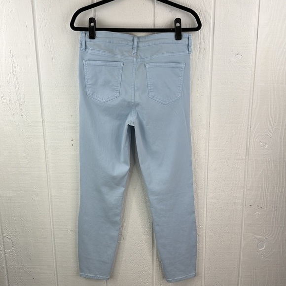 Buffalo Women's Size 8 Havana Hi-Rise Soft Stretch Ankle Skinny Light Blue Jeans - Picture 7 of 11